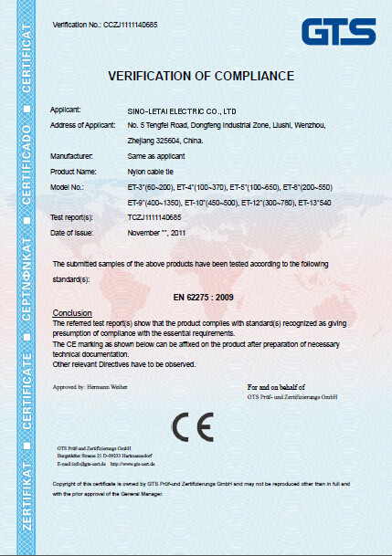 CE Certificate