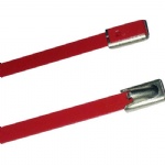 Plastic Coating Stainless Steel Cable Tie