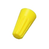 Yellow Cable End Cap (Thread Copper)