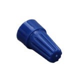 Blue Cable End Cap (Thread Alluminum)
